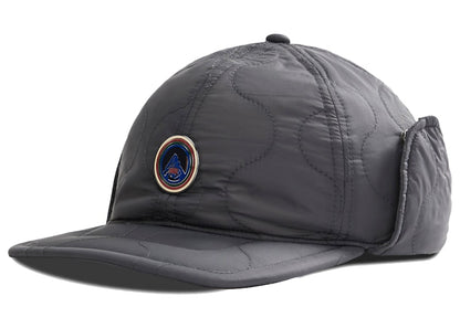 Kith Quilted Nylon Ear Flap Hat Battleship