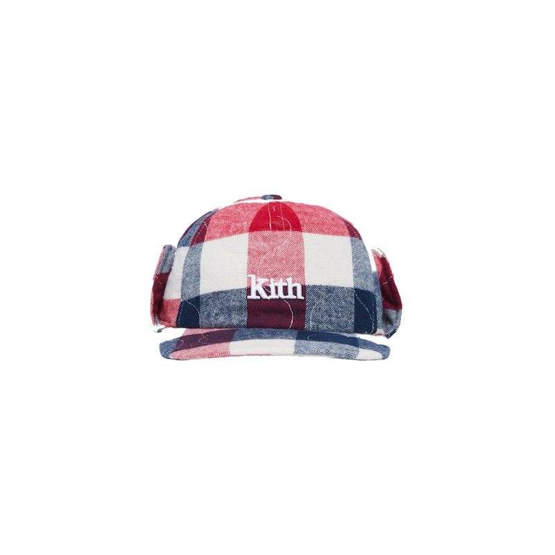 Kith Quilted Patchwork Ear Flap Cap Multi