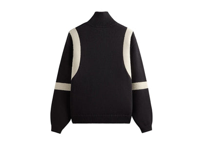 Kith Racer Quarter Zip Wyona Sweater Black