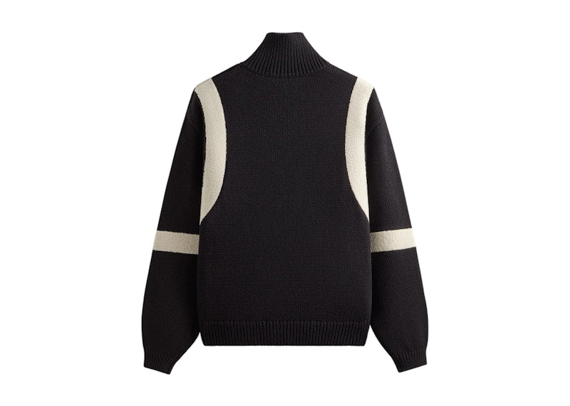 Kith Racer Quarter Zip Wyona Sweater Black
