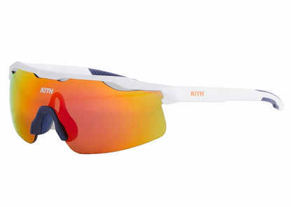 Kith Racer Sunglasses White