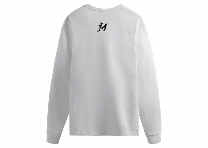 Kith Rachel Goatley Marlins Long Sleeve Tee White