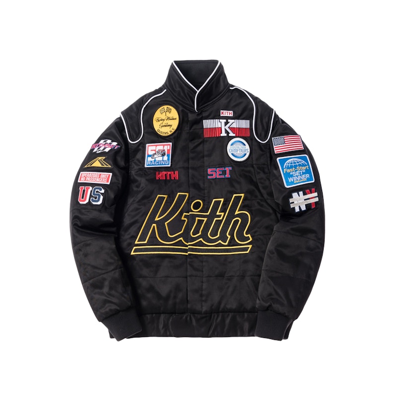 Kith Racing Jacket Black