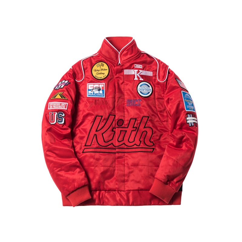 Kith Racing Jacket Red