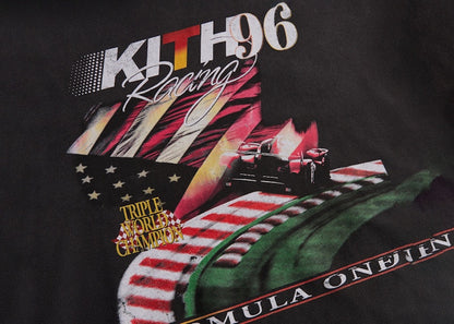 Kith Racing Vintage Tee Black