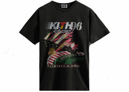 Kith Racing Vintage Tee Black