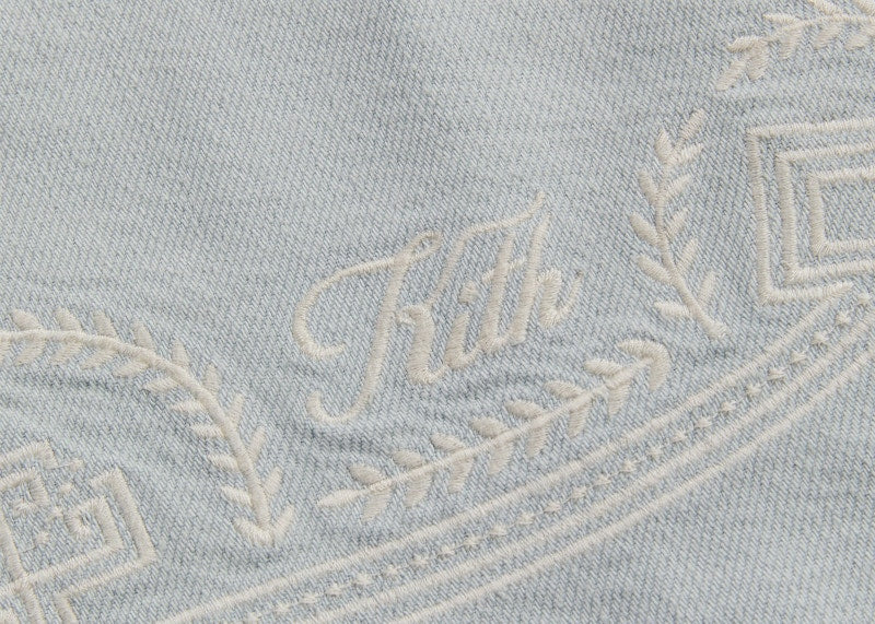 Kith Raw Hem Denim Apollo Shirt Breath