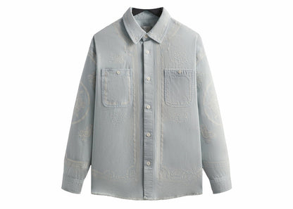 Kith Raw Hem Denim Apollo Shirt Breath