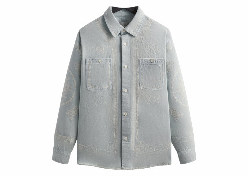 Kith Raw Hem Denim Apollo Shirt Breath
