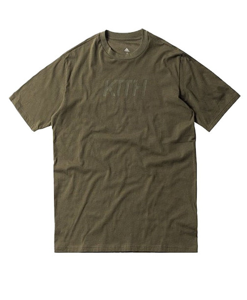 Kith Rays Logo Tee Olive