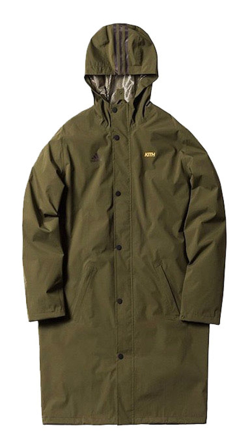 Kith Rays Sideline Shell Jacket Olive
