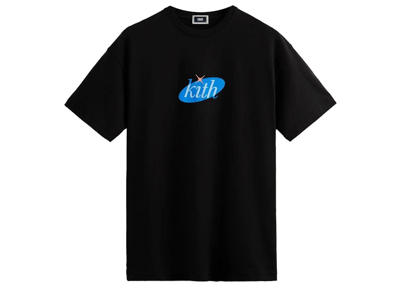 Kith Retro Logo Tee Black