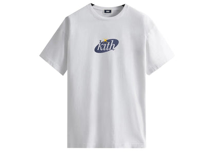 Kith Retro Logo Tee White