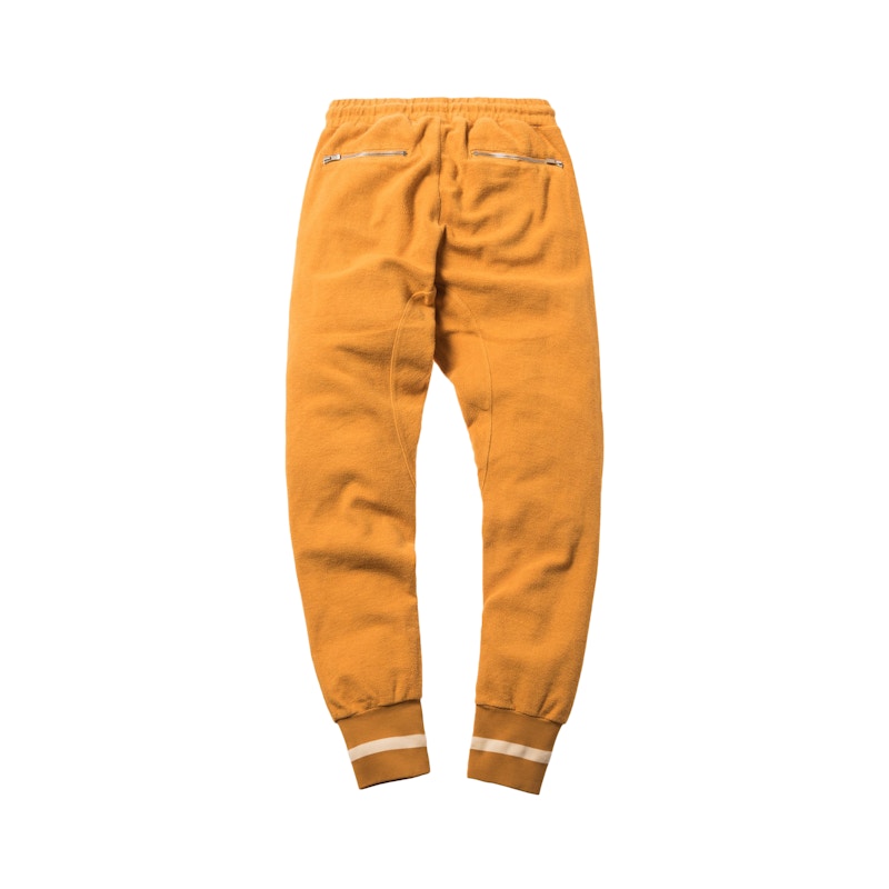 Kith Reverse Bleecker Pant Golden Yellow