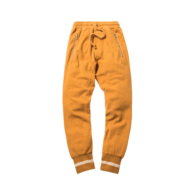 Kith Reverse Bleecker Pant Golden Yellow