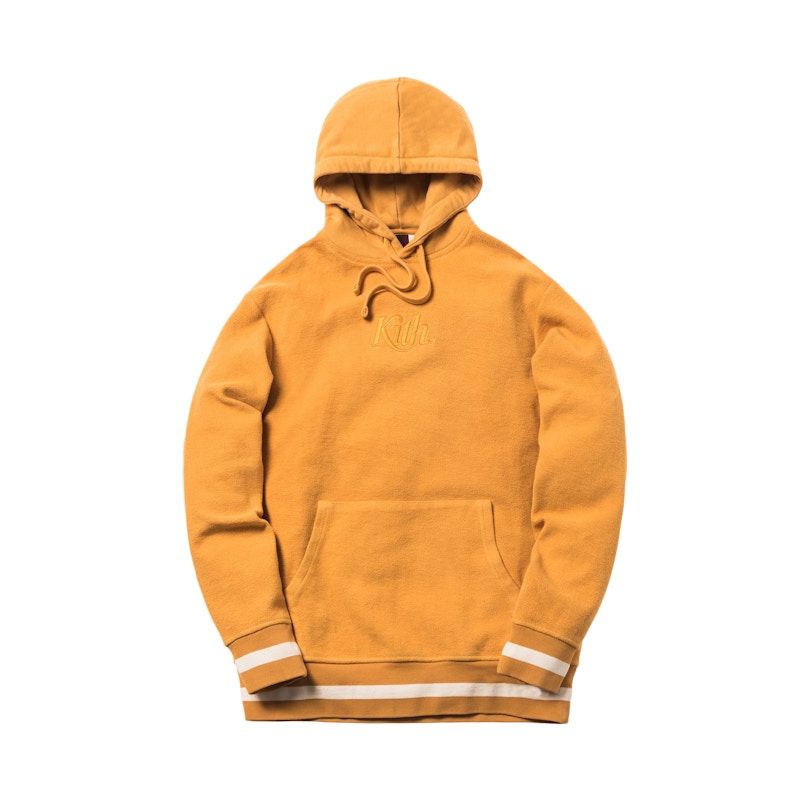 Kith Reverse Williams Hoodie Golden Yellow