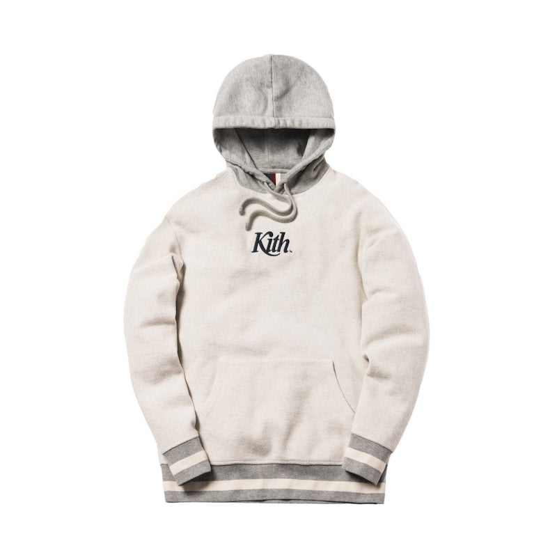 Kith Reverse Williams Hoodie Heather Grey