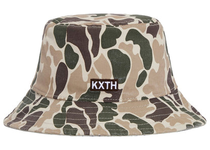 Kith Reversible 10 Year Anniversary Bucket Hat Duck Camo