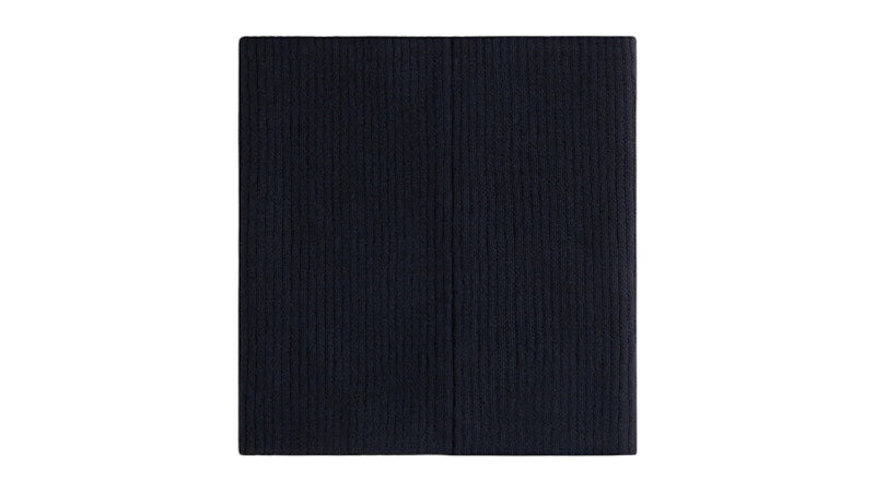 Kith Ribbed Neck Warmer Black