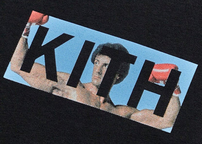 Kith Rocky Balboa Classic Logo Tee Black
