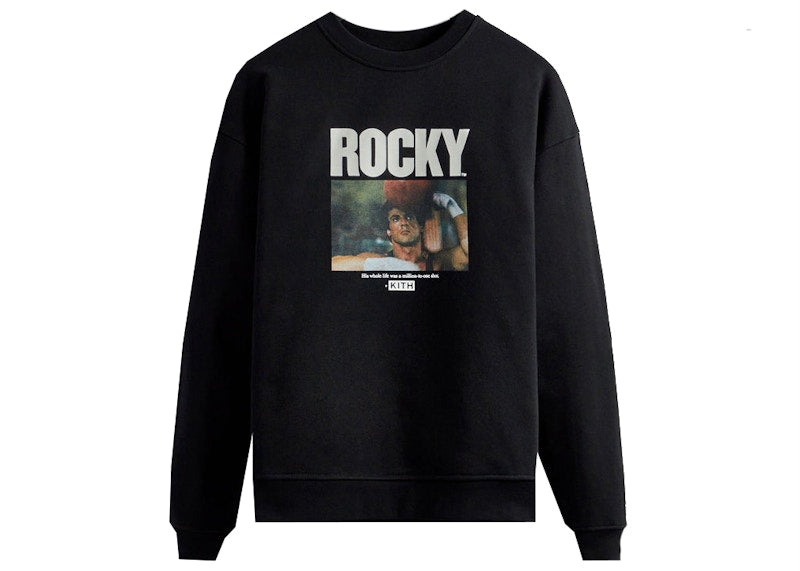 Kith Rocky Million To One Crewneck Black
