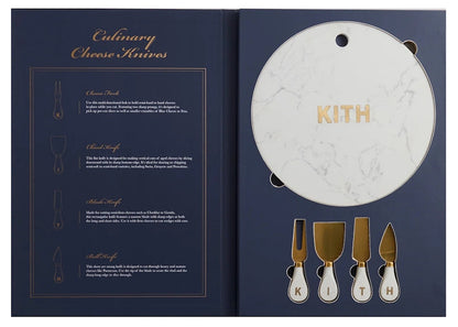 Kith Round Serving Board White