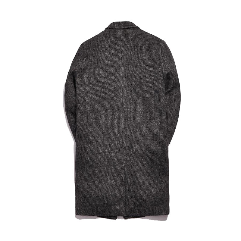 Kith Royce Wool Overcoat Black