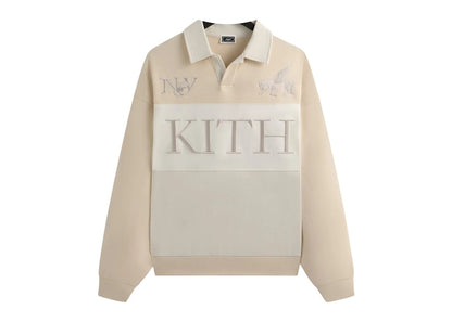 Kith Rugby Nelson Collared Pullover Veil