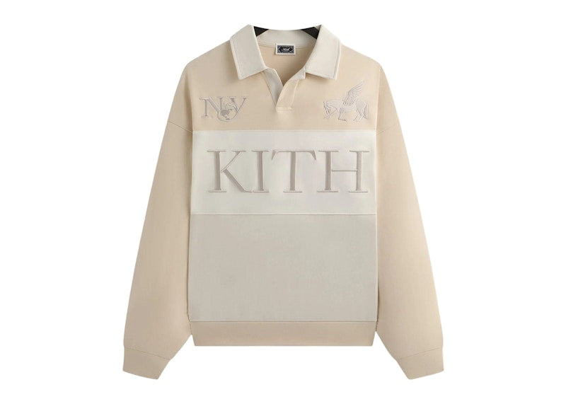 Kith Rugby Nelson Collared Pullover Veil