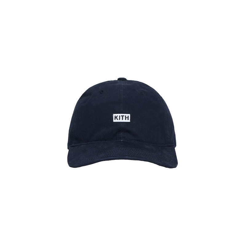 Kith Sandwash Cotton Cap Black
