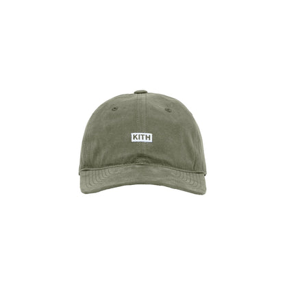 Kith Sandwash Cotton Cap Olive