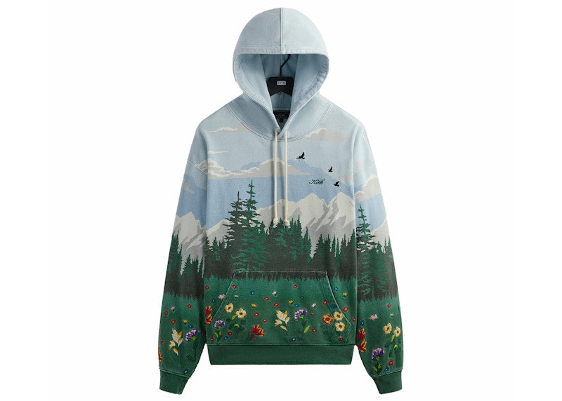 Kith Scenic Fleece Nelson Hoodie Larimar