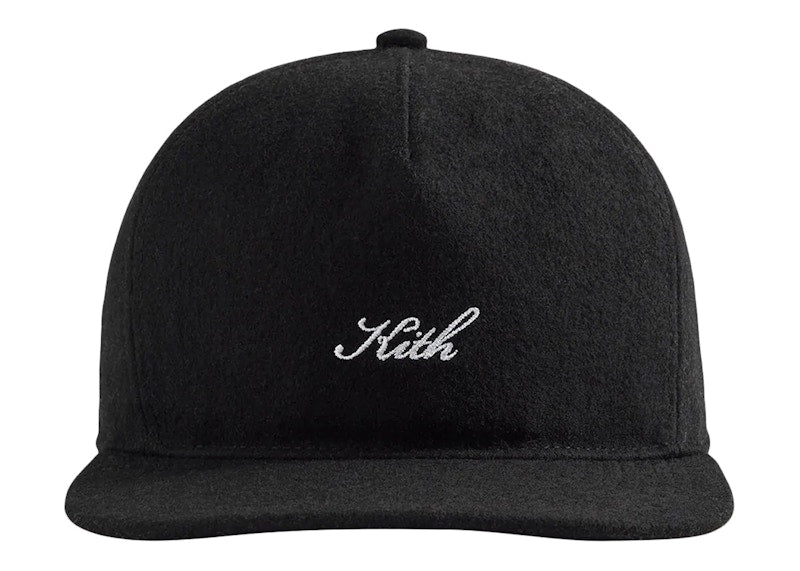 Kith Script Cap Black