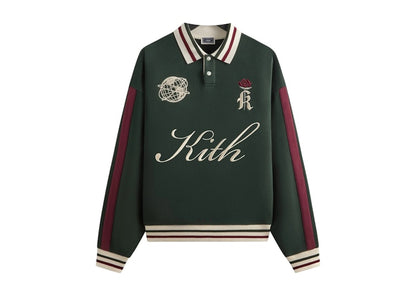 Kith Script Nelson Collared Pullover Stadium