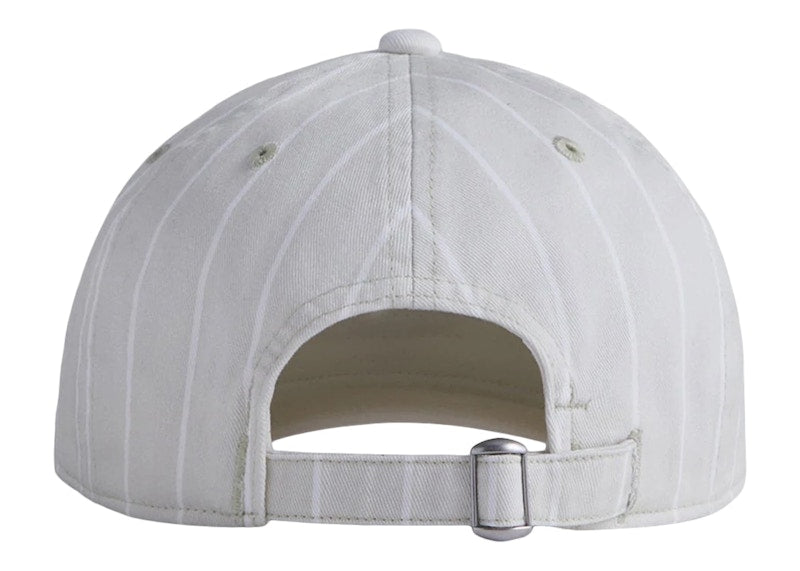 Kith Script Pinstripe Cap Chalk