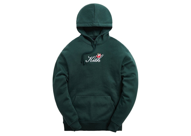 Kith Script Santa Hoodie Stadium