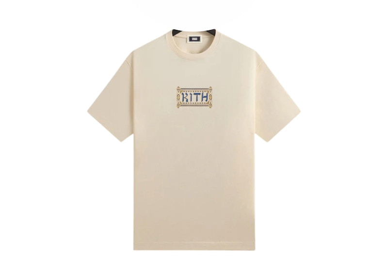 Kith Scroll Tee Sandrift