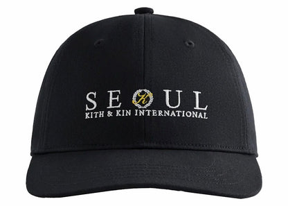 Kith Seoul Aaron Cap Black
