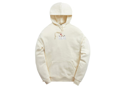 Kith Serif Snowman Hoodie Sandrift