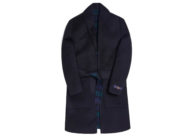 Kith Shawl Collar Becker Coat Black