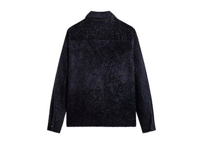Kith Shearling Ace Shirt Jacket Ink