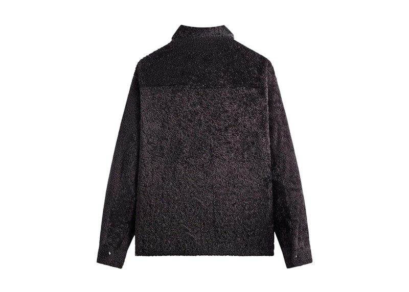 Kith Shearling Ace Shirt Jacket Thunder