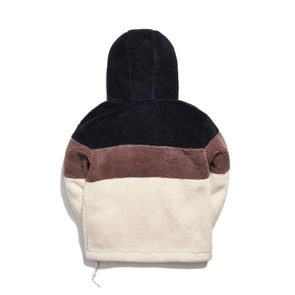 Kith Sherpa Double Pocket Hoodie Mauve