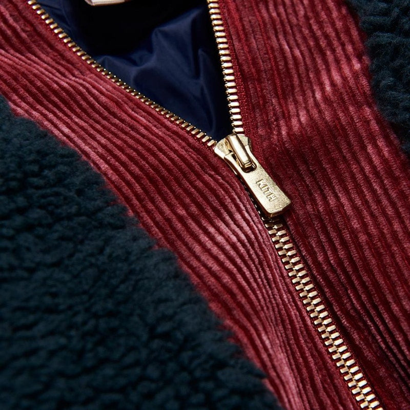 Kith Sherpa Kimono Jacket Forest
