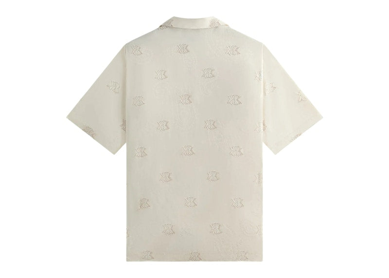 Kith Short Sleeve Thompson Camp Collar Shirt Sandrift