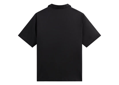Kith Silk Cotton Thompson Camp Collar Shirt Black