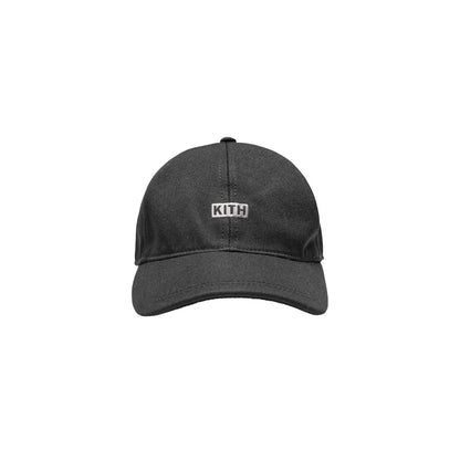 Kith Silver Classic Logo Cap Black