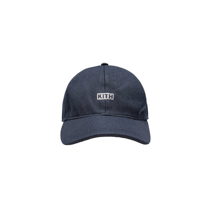 Kith Silver Classic Logo Cap Navy