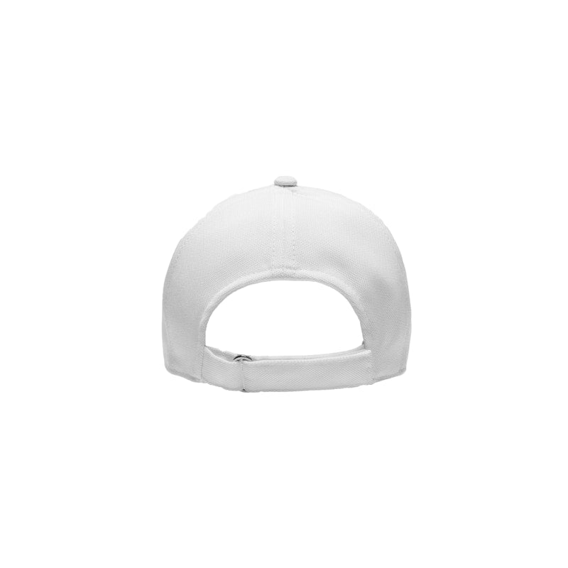 Kith Silver Classic Logo Cap White