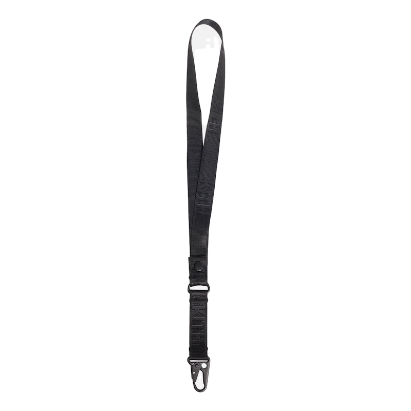 Kith Snap Two Piece Lanyard Black
